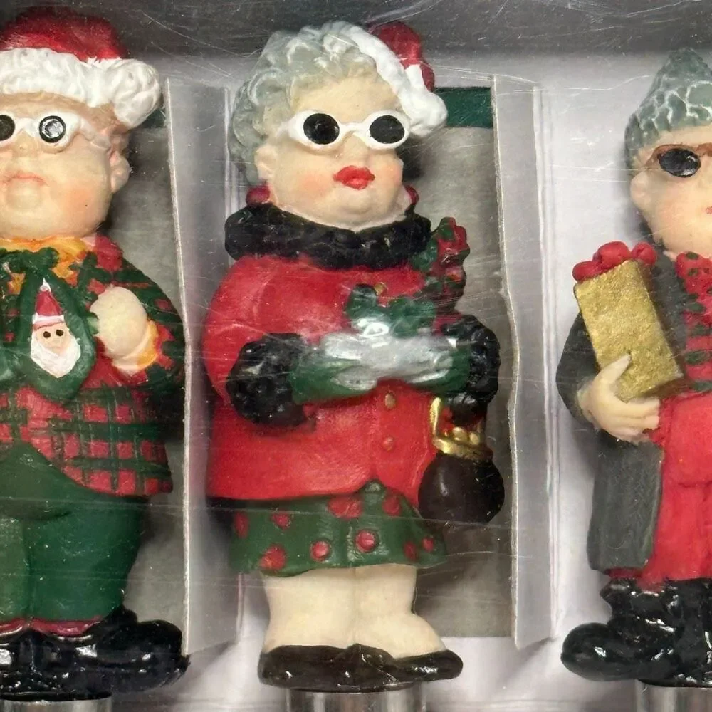Vintage Boston Warehouse Holiday Christmas Pate/cheese Spreaders 1998